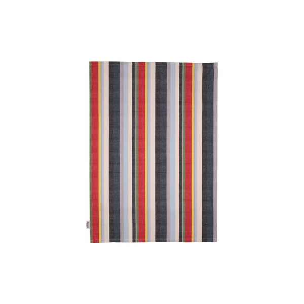 Dexam Striped Recycled Cotton Set Of 2 Tea Towels
