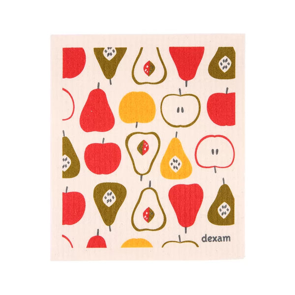 dexam Swedish Dishcloth Orchard Fruit