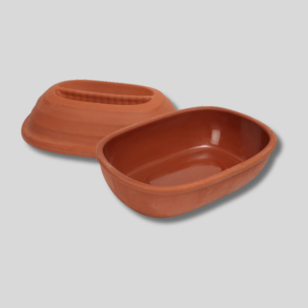Dexam Terracotta Chicken Roaster With Lid