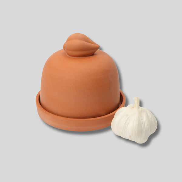 dexam Terracotta Garlic Baker with Lid