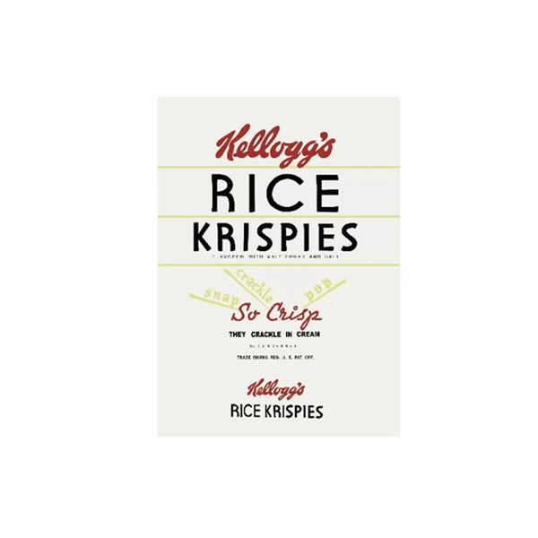 dexam Vintage Kelloggs Rice Crispies Tea Towel