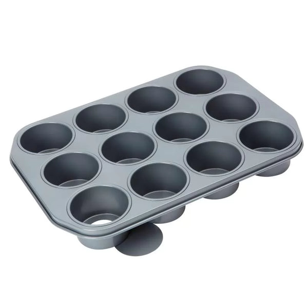 dexam Non-Stick 12 Cup Dessert Pan with Loose Bases