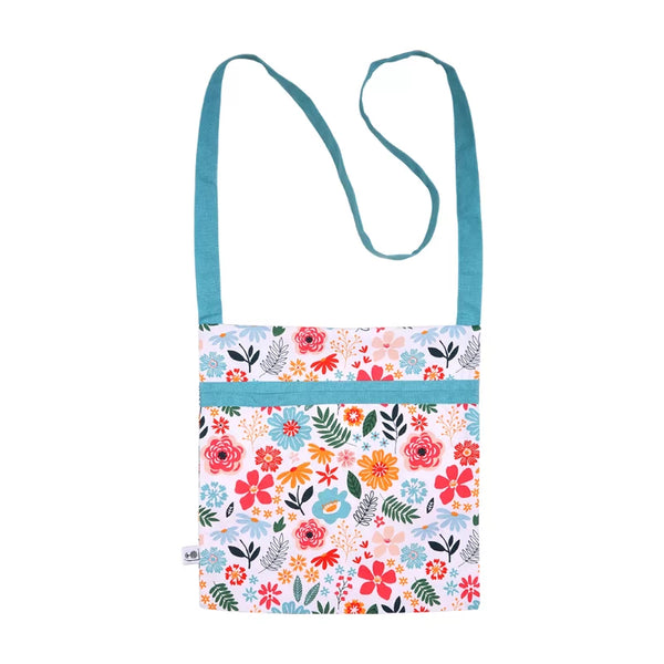 dexam RHS Cottage Garden Organic Cotton Peg Bag - Multi