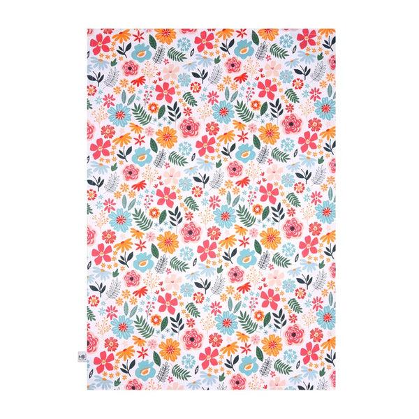 Dexam RHS Cottage Garden Organic Cotton Set Of 2 Tea Towels - Multi