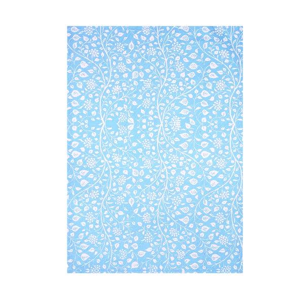 Dexam RHS Gertrude Jekyll Organic Cotton Set Of 2 Tea Towels - Blue