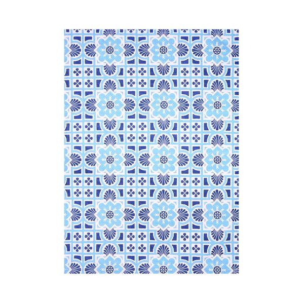 Dexam RHS Gertrude Jekyll Organic Cotton Set Of 2 Tea Towels - Blue
