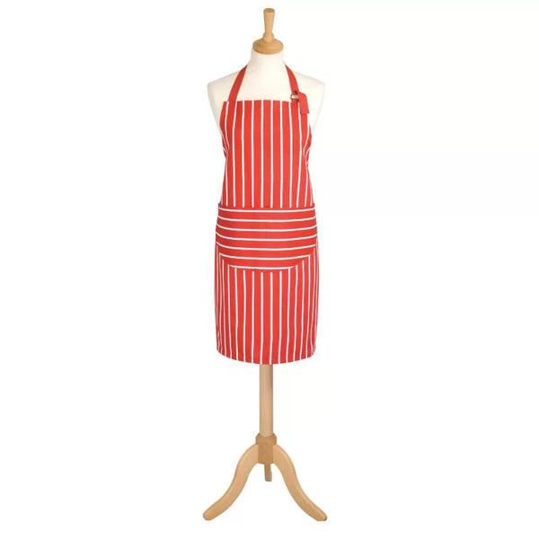 Dexam Rushbrookes Butchers Stripe Adult Apron (Made In UK)