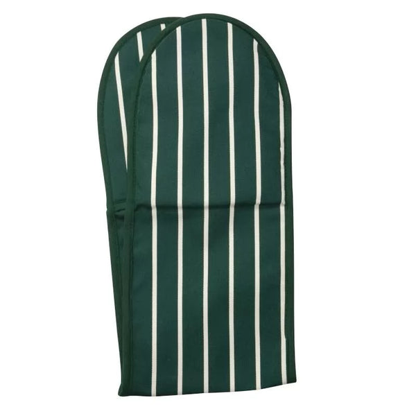 Dexam Rushbrookes Butchers Stripe Double Oven Gloves (Made In UK)