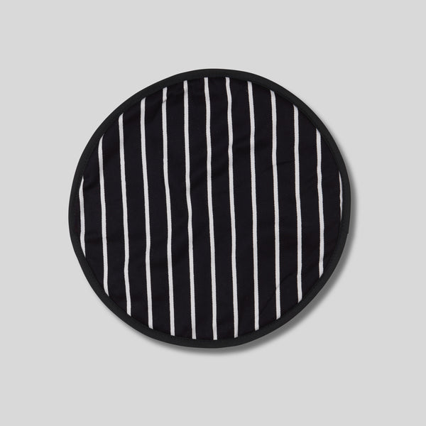 dexam Rushbrookes Butchers Stripe Round Hob Cover (Made in UK)