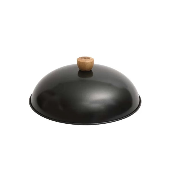 dexam School of Wok Carbon Steel Wok Lid for 12"/30cm Woks