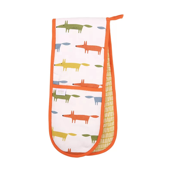 dexam Scion Mr Fox 10th Anniversary Double Oven Gloves