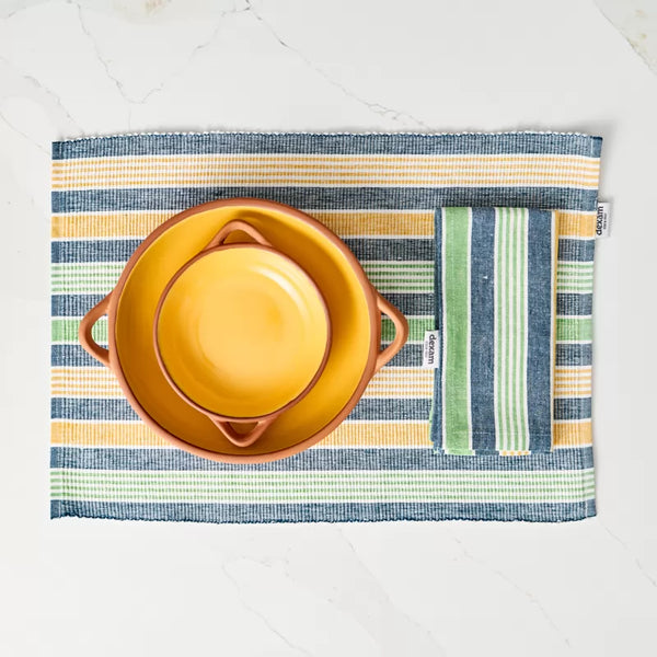 Dexam Sintra Large Glazed Terracotta Tapas Dish | Mediterranean Serveware By Dexam