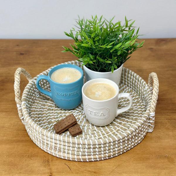 Dexam Sintra Seagrass Tray | Handwoven Sustainable Serving Tray