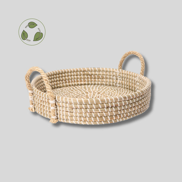 dexam Sintra Seagrass Tray | Handwoven Sustainable Serving Tray