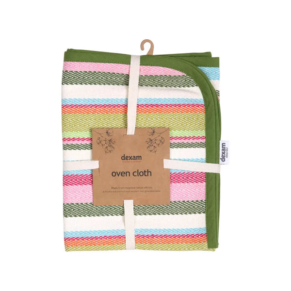 Dexam Striped Recycled Cotton Heavy Duty Oven Cloth