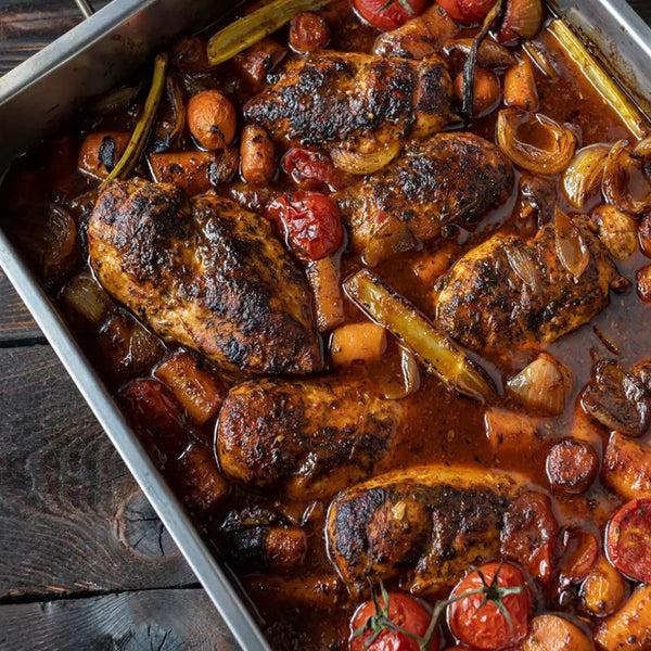 Dexam Supreme 27 X 20cm Stainless Steel Deep Roaster