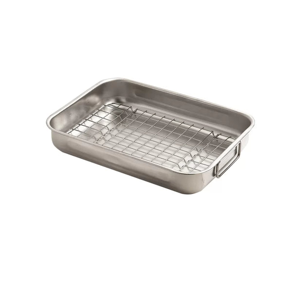 Dexam Supreme 30 X 22cm Stainless Steel Deep Roaster