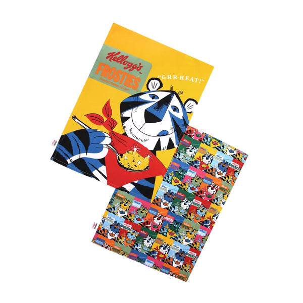 dexam Vintage Kelloggs Pop Art Frosties Set of 2 Tea Towels