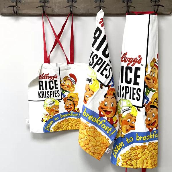 Dexam Vintage Kelloggs Rice Crispies Snap Crackle & Pop Tea Towel