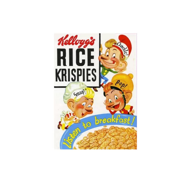 dexam Vintage Kelloggs Rice Crispies Snap Crackle & Pop Tea Towel