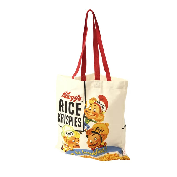 dexam Vintage Kelloggs Rice Crispies Snap Crackle & Pop Tote Bag