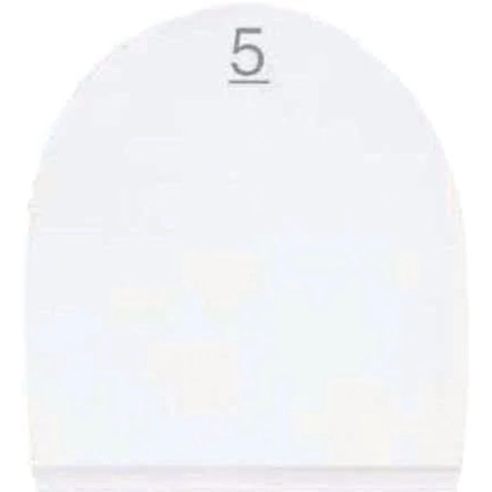 dexter bowling H5 Flat Rubber White