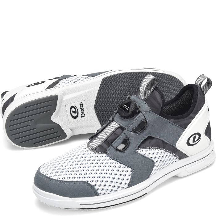 dexter bowling Pro Boa White/Grey/Black (White)