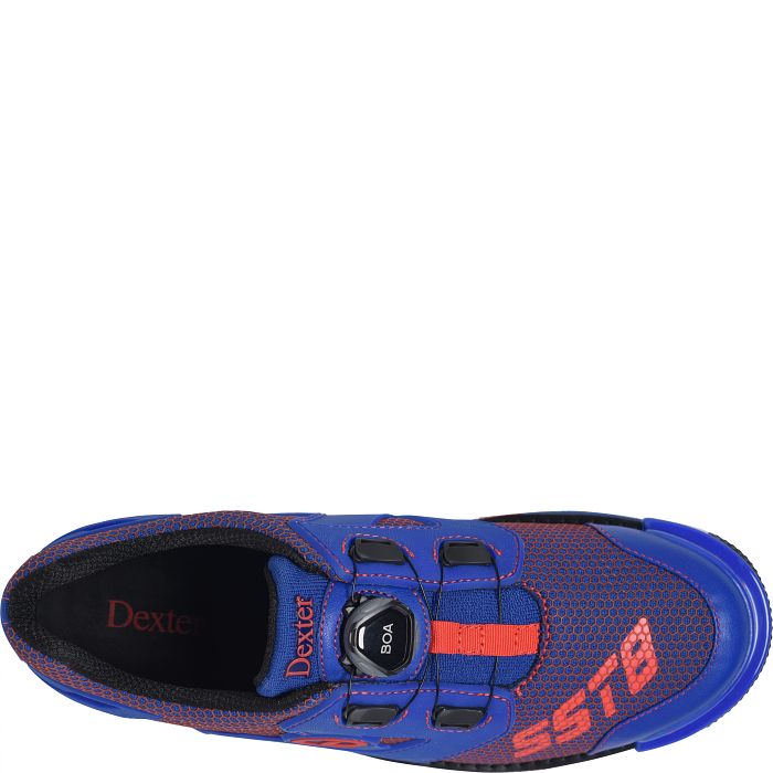 Dexter Bowling Sst 8 Power-Frame Boa Blue/Red (Blue)