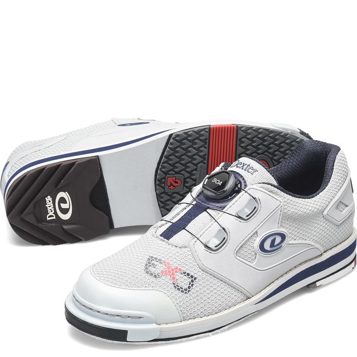 dexter bowling Sst 8 Power-Frame Boa Ej Tackett Collection Grey