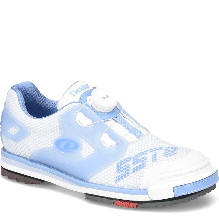 Dexter Bowling Sst 8 Power-Frame Boa White/Blue (White)
