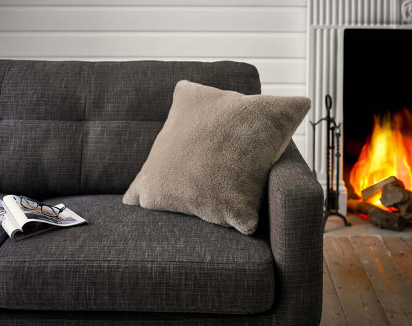 Deyongs Ashford Supersoft Faux Fur Cushion