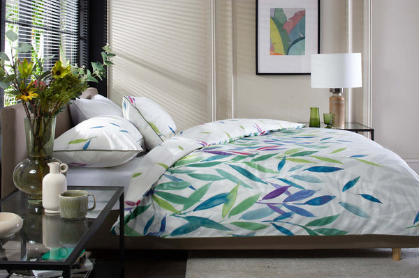 Deyongs Bamboo Leaves Reversible Duvet Set