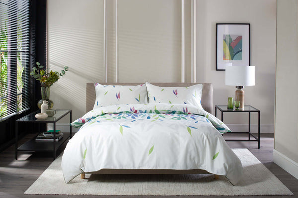 deyongs Bamboo Leaves Reversible Duvet Set