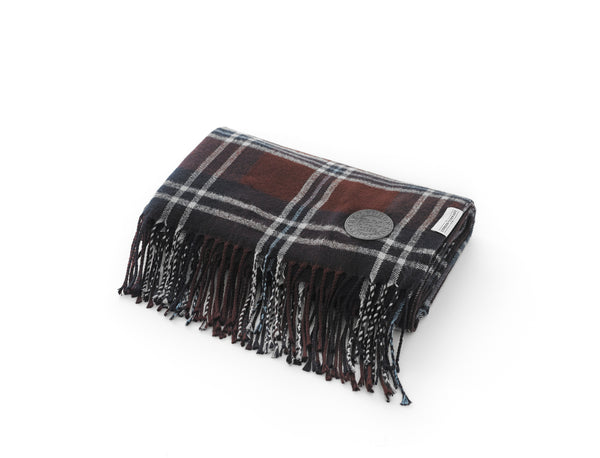 Deyongs Broden Checked Acrylic Throw