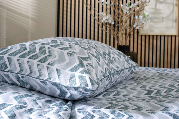 Deyongs Chevron Percale Cotton Duvet Set