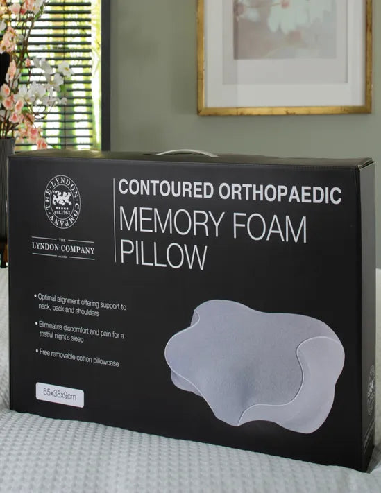 Deyongs Contoured Orthopaedic Pillow - Firm