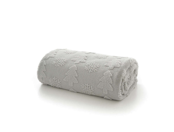 Deyongs Forest Sculptured Faux Fur Throw