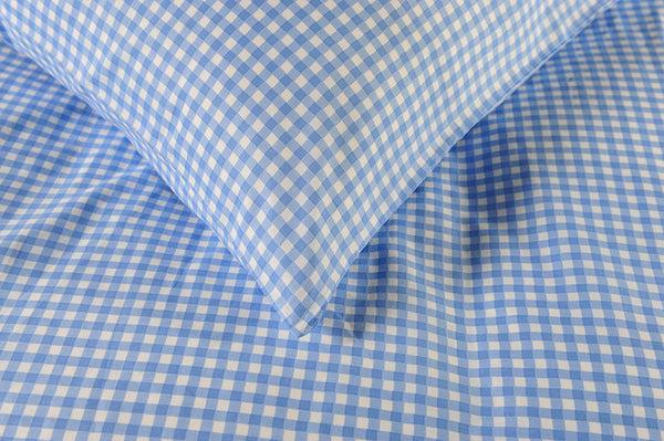 deyongs Gingham Double Piped Edges Cotton Duvet