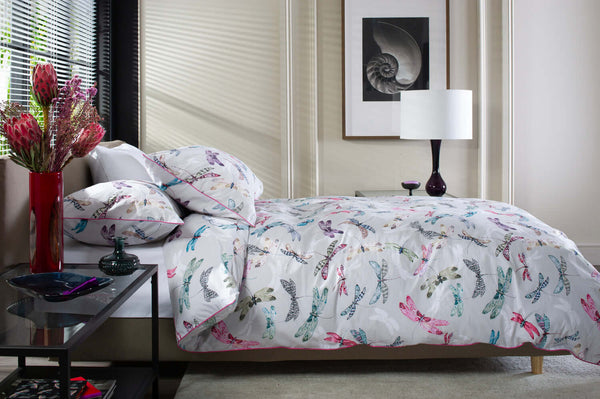 Deyongs Japanese Dragonflies Cotton Duvet Set