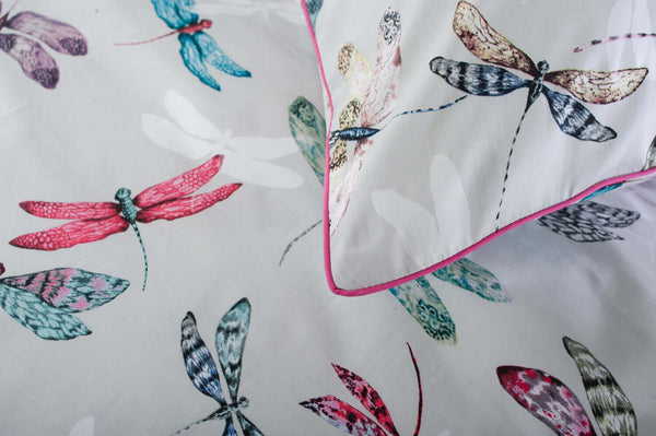 Deyongs Japanese Dragonflies Cotton Duvet Set