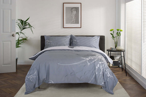 deyongs Jellyfish Cotton Percale Duvet Set