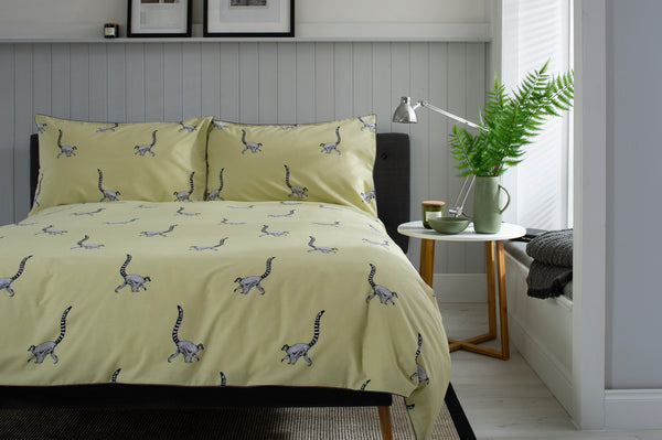 Deyongs Lemur Printed Cotton Duvet Set
