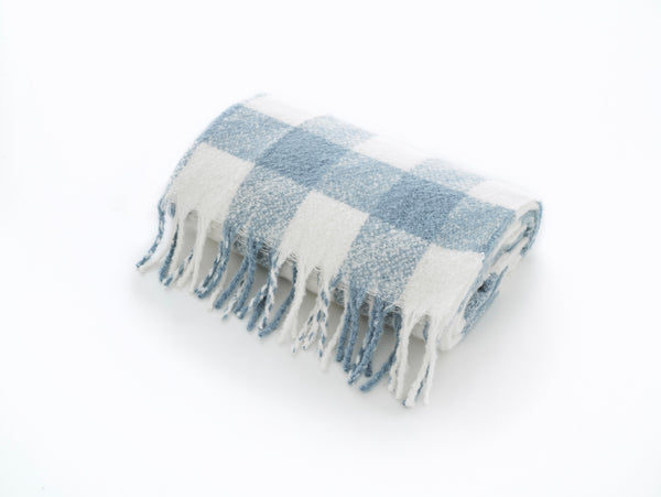 Deyongs Longmorn Faux Cashmere Checked Throw