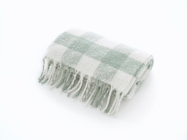 deyongs Longmorn Faux Cashmere Checked Throw