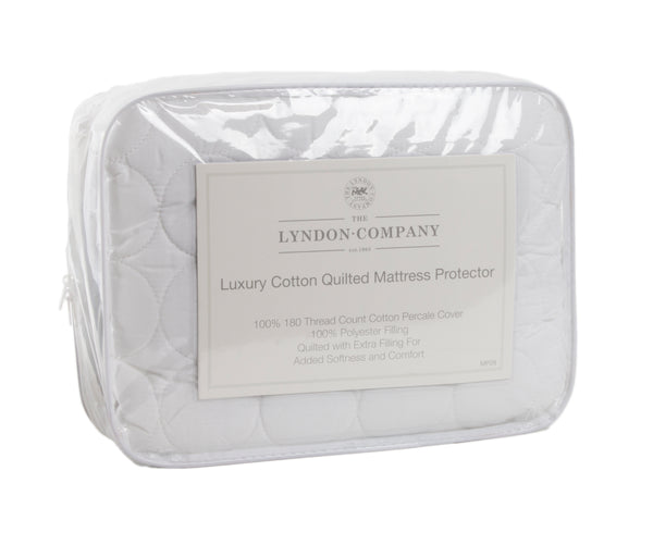 deyongs Luxury Cotton Quilted Mattress Protector