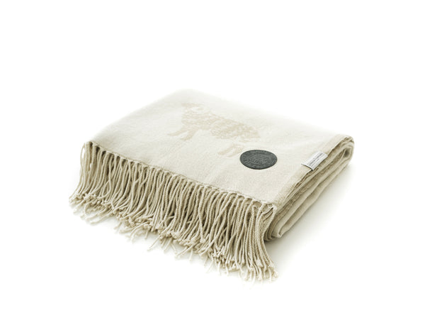 Deyongs Ram Faux Cashmere Throw
