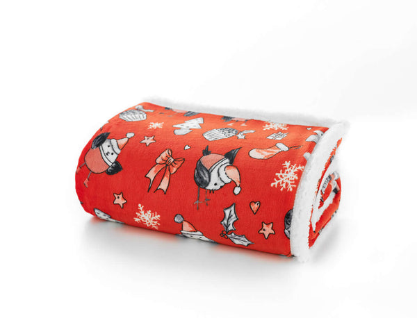 Deyongs Rocking Sherpa Printed Soft Fleece Throw