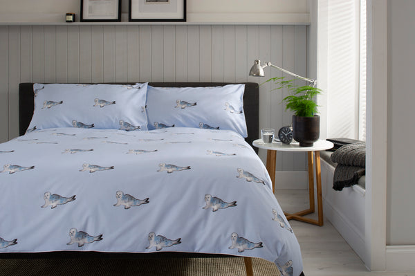 Deyongs Seal Printed Cotton Duvet Set
