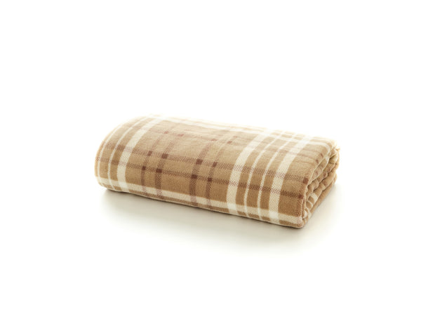 deyongs Snuggle Touch Microfibre Checked Throw