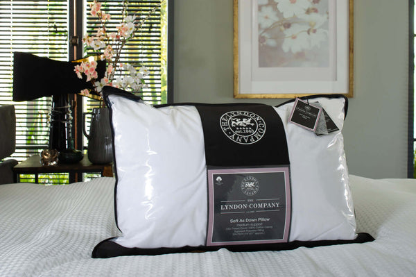 deyongs Soft as Down Fibre Pillow - Soft to Medium